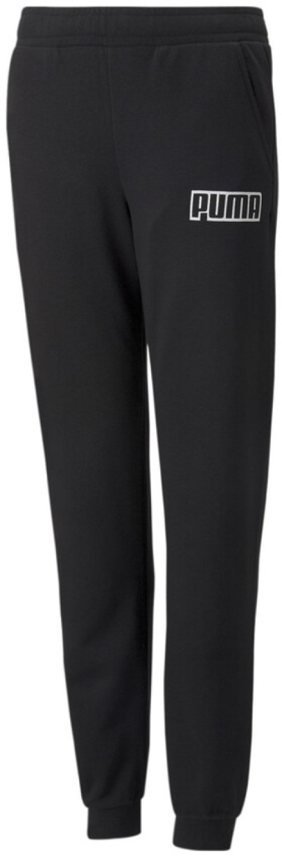 Pantaloni spotivi pentru copii Puma Alpha Sweatpants Tr Cl G Puma Black 140 (84694501)