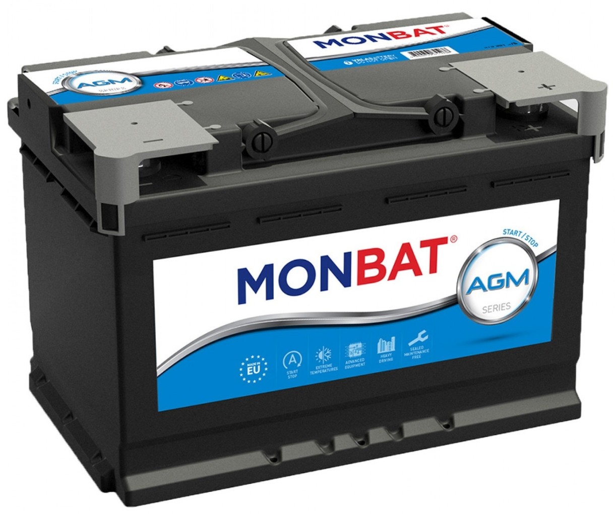 Автомобильный аккумулятор Monbat AGM Start/Stop 6ST- 70