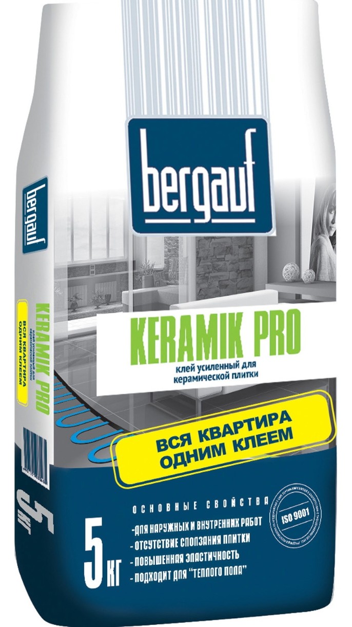 Adeziv Bergauf Keramik Pro 5kg, cumpără la preț avantajos cu livrare în ...