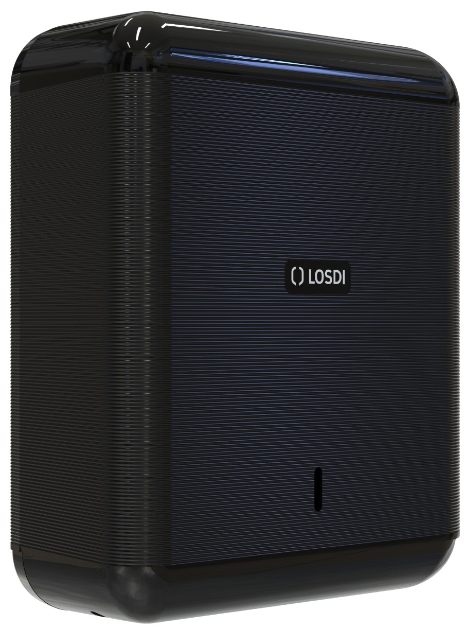 Dispenser hârtie Losdi Eco-Luxe Black CP-3009-BL