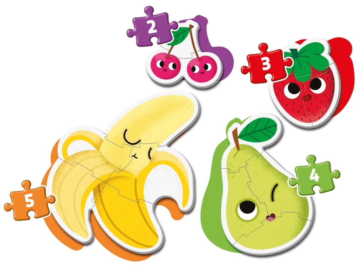 Puzzle Clementoni 4in1 Fruits (20815)
