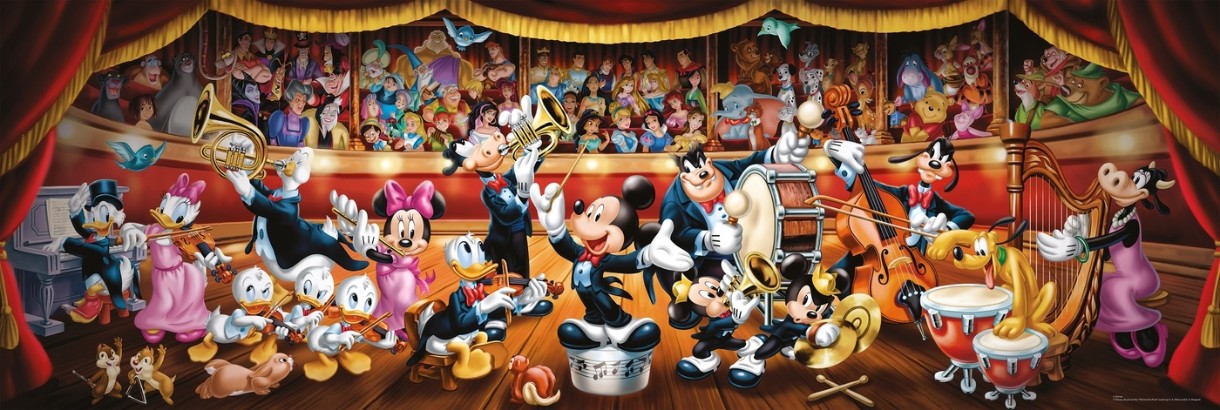Puzzle Clementoni 1000 Disney Orchestra (39445)