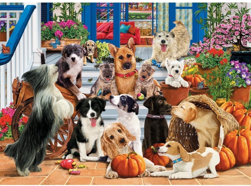 Puzzle Trefl 1000 Doggy Friendship (20149)
