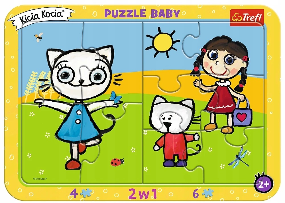 Puzzle Trefl 10 Happy Kittykit (80023)