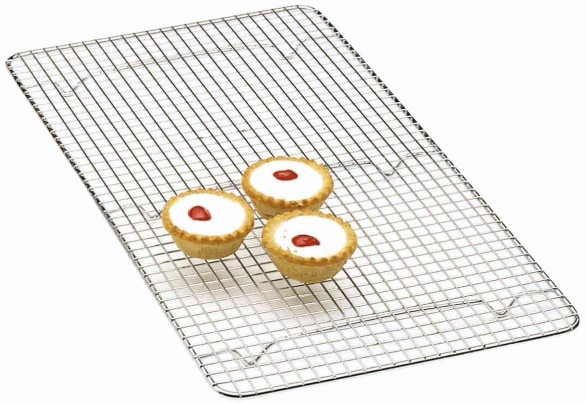 Стеллаж для охлаждения выпечки Kitchen Craft Chrome Plated 46x25cm (KCCAKEOB)