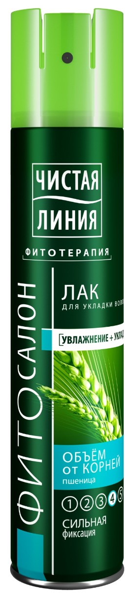 Лак для укладки волос Чистая Линия Объем от Корней 200мл
