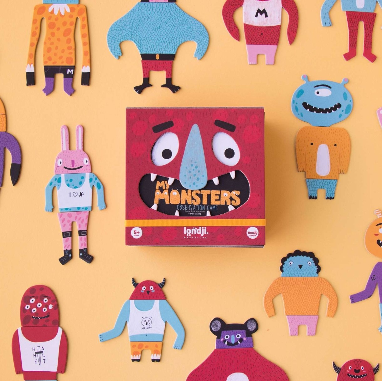Joc educativ de masa Londji My Monsters (FG021)