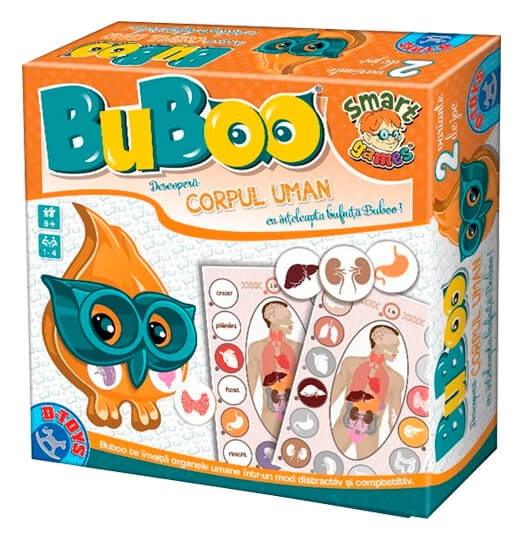 Joc educativ de masa D-Toys Descopera Corpul Uman (72627)