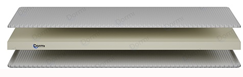 Topper Dormi Memory H 5cm 90x200 