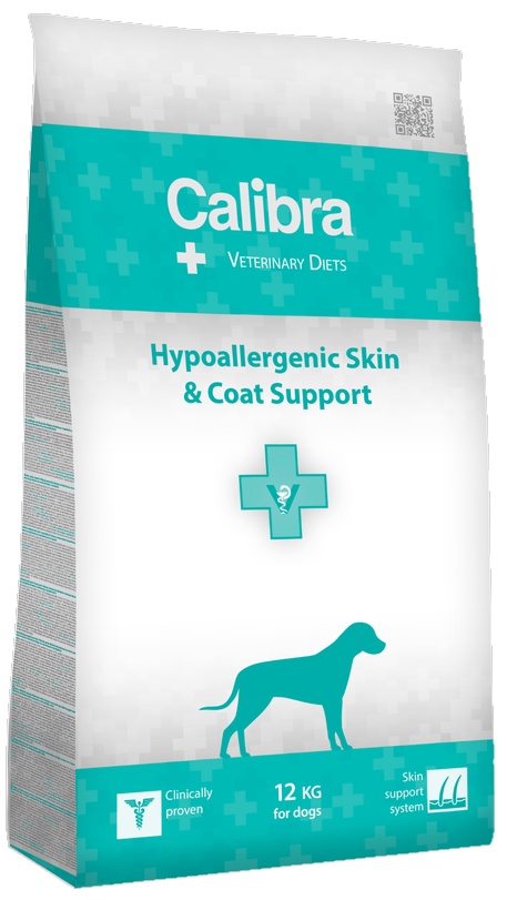 Сухой корм для собак Calibra Veterinary Diets Hypoallergenic Skin & Coat Support 12kg