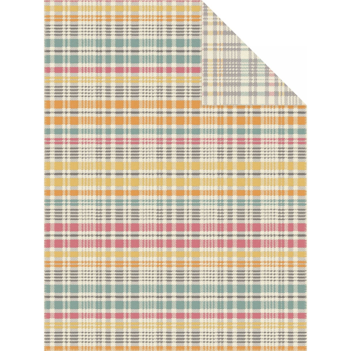 Pătura IBENA Jacquard Decke Truro 150х200cm Multicolor