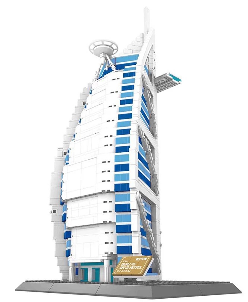 Конструктор Wange Burj Al Arab Hotel of Dubai 1368pcs (5220)