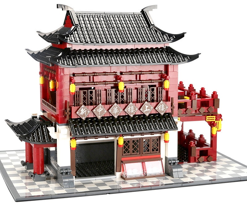 Set de construcție Wange China Ancient Hotel 1643pcs (6312)