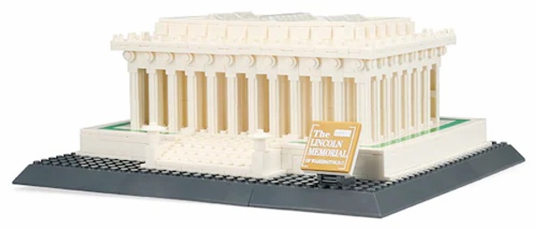 Конструктор Wange Lincoln Memorial of Washington 979pcs (4216)