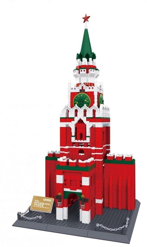 Конструктор Wange Spasskaya Tower of Moscow Kremlin 1047pcs (5219)