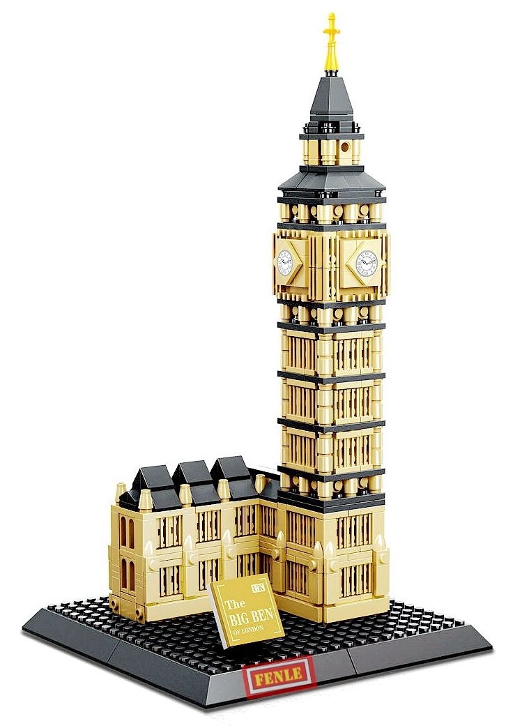 Set de construcție Wange The Big Ben of London 891pcs (4211)