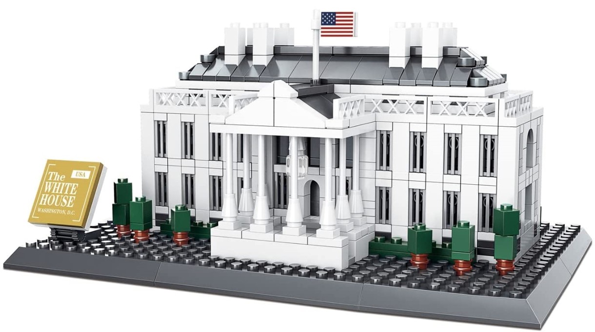 Set de construcție Wange The White House of Washington 770pcs (4214)