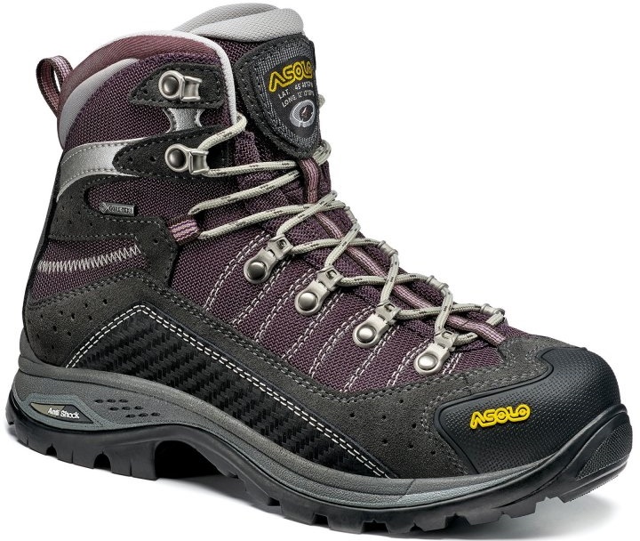 Bocanci pentru damă Asolo Drifter GV Evo Graphite/Purple (A2310500.A913) 38 2/3