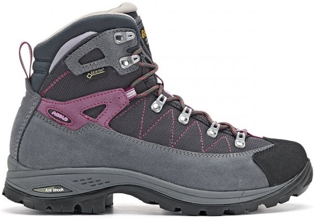 Bocanci pentru damă Asolo Finder GV Grey/Gunmetal/Grapeade (A2310300.A742) 41 1/3