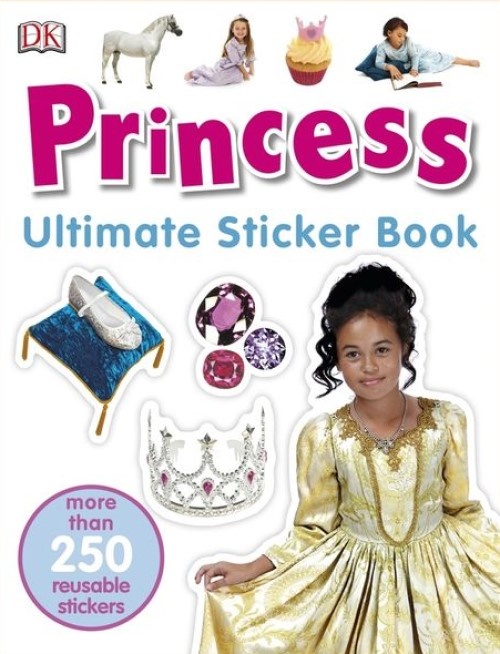 Книга Princess Ultimate Sticker Book (9780241247365)