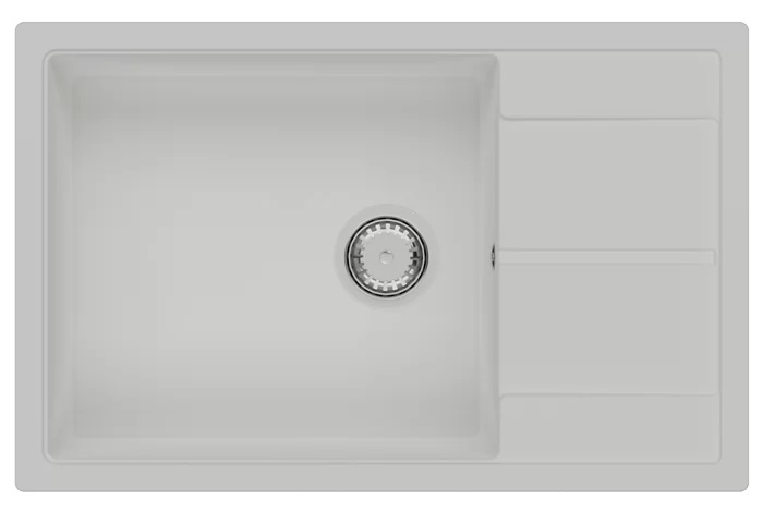 Кухонная мойка Fabiano Cubix 78x50 XL Alpine White
