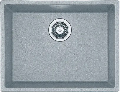 Кухонная мойка Fabiano Quadro 61x46 Grey Metallic