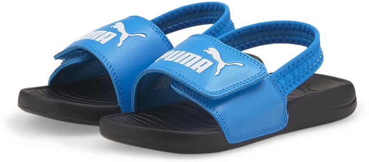 Сандалии детские Puma Popcat 20 Backstrap Ac Ps Ocean Dive/Puma White/Black 34.5