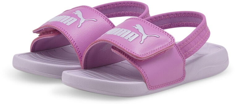 Сандалии детские Puma Popcat 20 Backstrap Ac Ps Opera Mauve/Lavender Fog 34.5