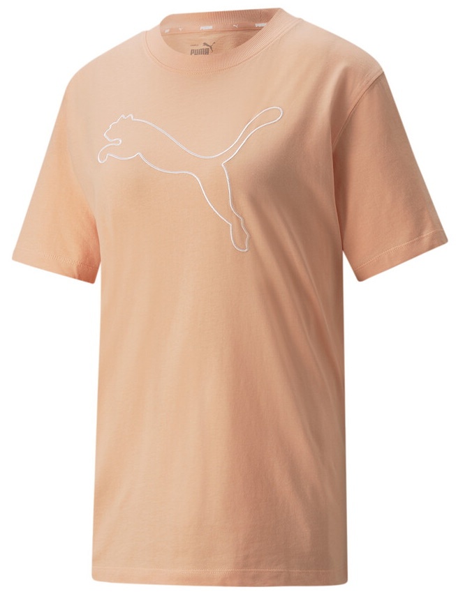 Женская футболка Puma Her Tee Peach Pink XL