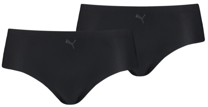 Сhiloţi pentru dame Puma Women Seamless Hipster 2P Pack Black XL