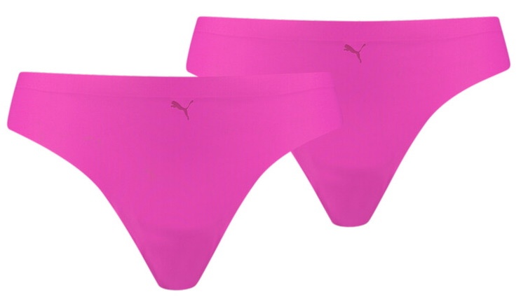 Женские трусы Puma Women Seamless String 2P Pack Deep Orchid M