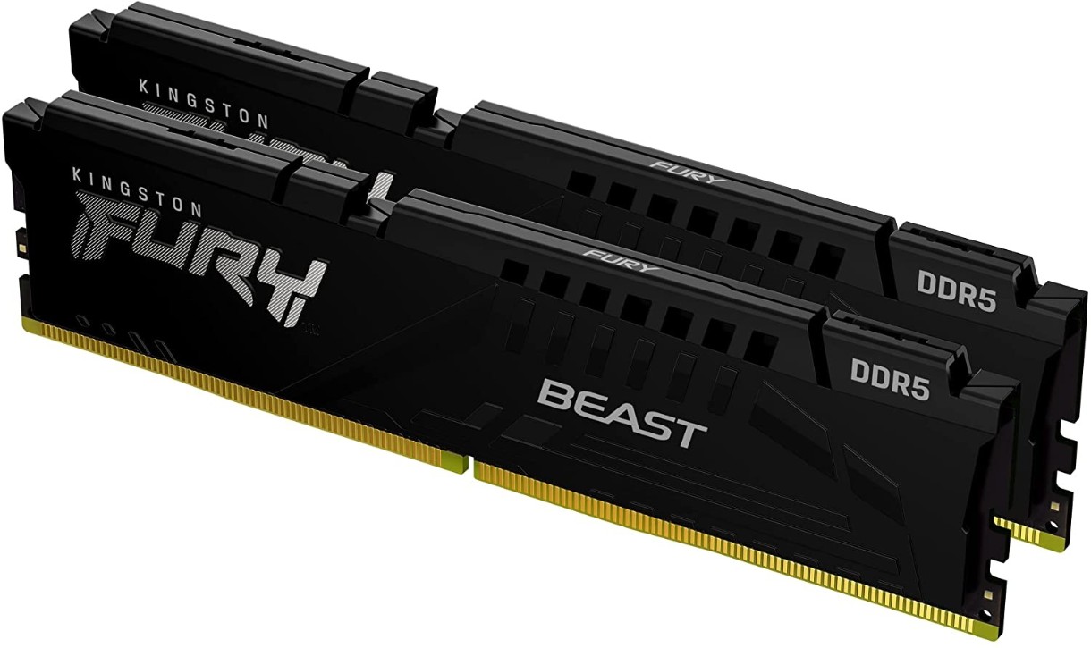 Memorie Kingston Fury Beast 16Gb DDR5-5200MHz Kit (KF552C40BBK2-16)