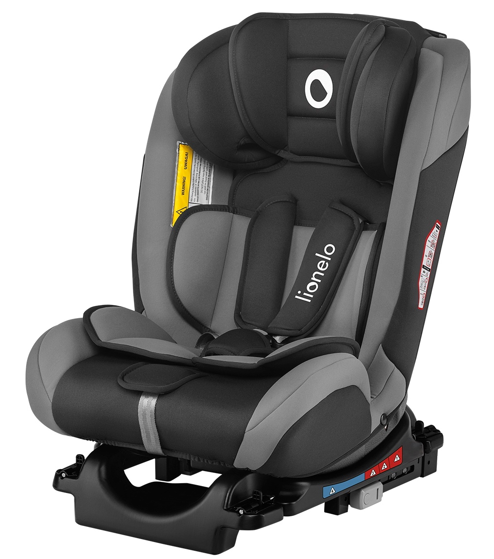 Scaun auto pentru copii Lionelo Sander Grey Isofix