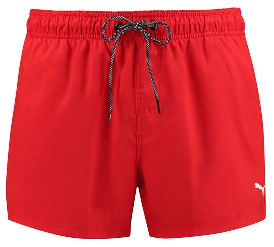 Slip de înot pentru bărbați Puma Swim Men Short Length Swim Shorts 1P Red XXL