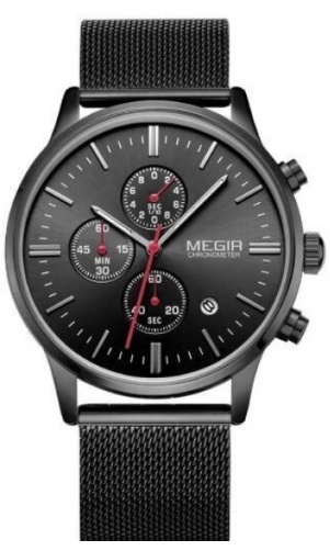 Наручные часы Megir 2011 Black