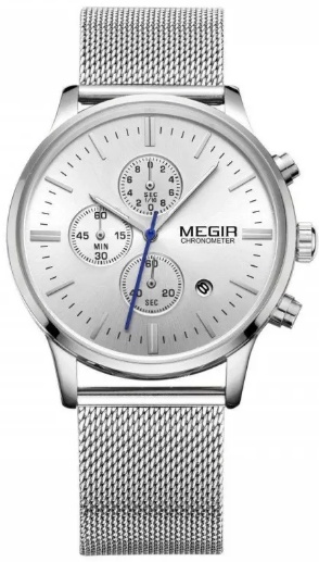 Ceas de mână Megir 2011 Silver
