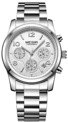Наручные часы Megir 2057 Silver