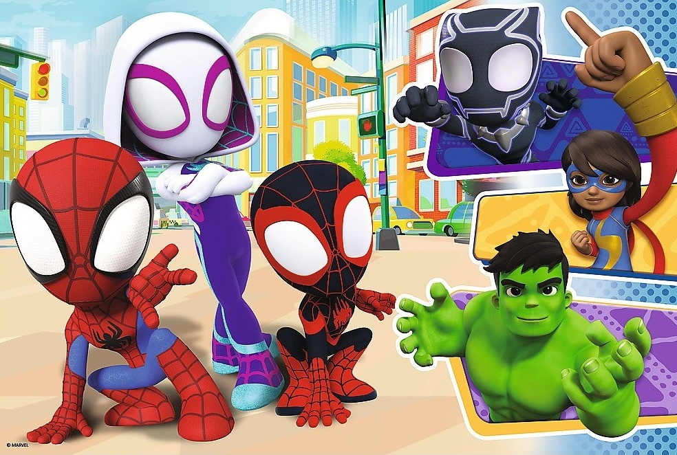 Puzzle Trefl 24 Spidey and his Friends (14348)