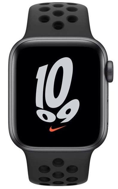 Смарт-часы Apple Watch SE Nike 40mm Grey Aluminium Case with Sport Band Anthracite/Black (MKQ33)