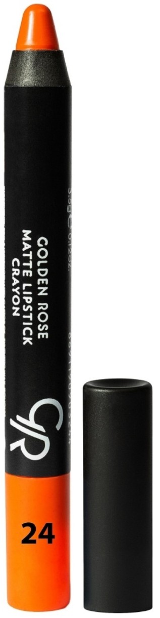 Помада-карандаш для губ Golden Rose Matte Lipstick Crayon 24