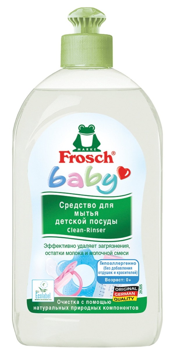Средство для мытья посуды Frosch Baby 500ml