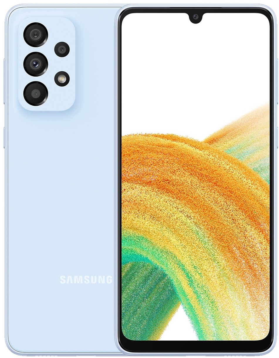 Мобильный телефон Samsung SM-A336 Galaxy A33 5G 6Gb/128Gb Light Blue