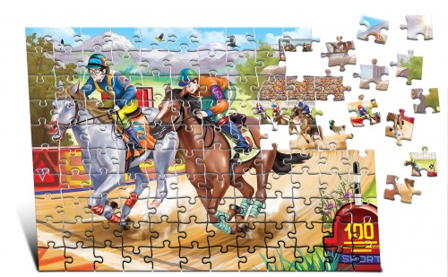 Puzzle Dorința 120 Curse de Cai