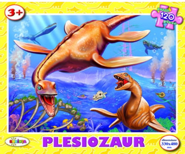 Puzzle Dorința 120 Plesiozaur