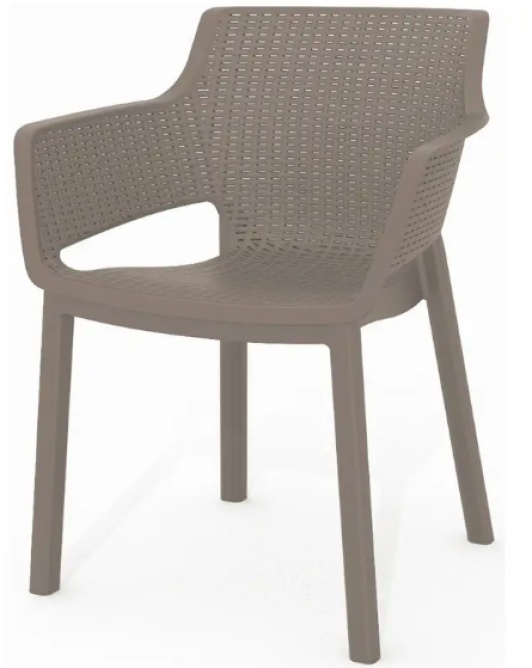 Scaun Keter Eva Chair Cappuccino (247232)