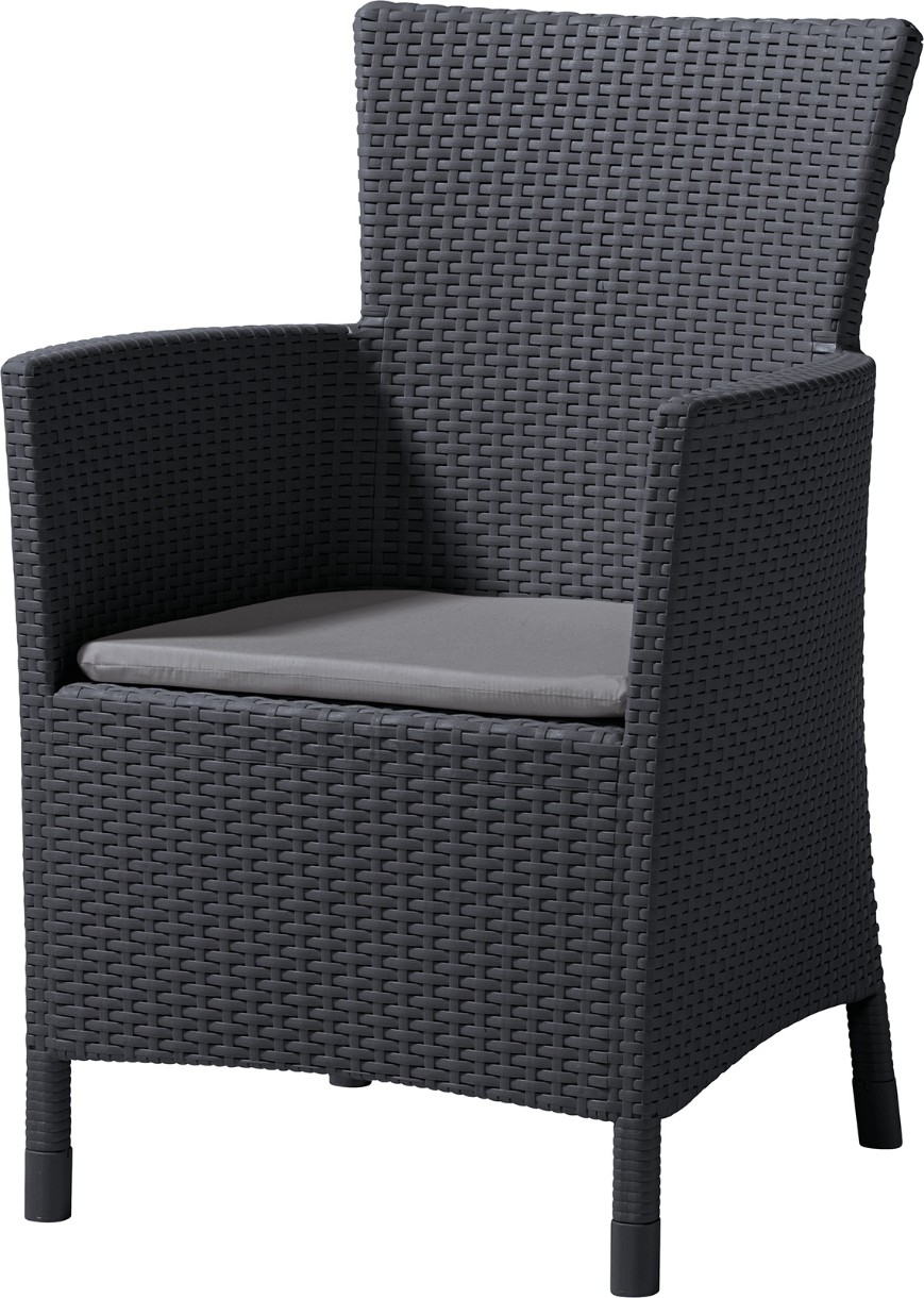 Кресло Keter Iowa Graphite/Gray (215526)