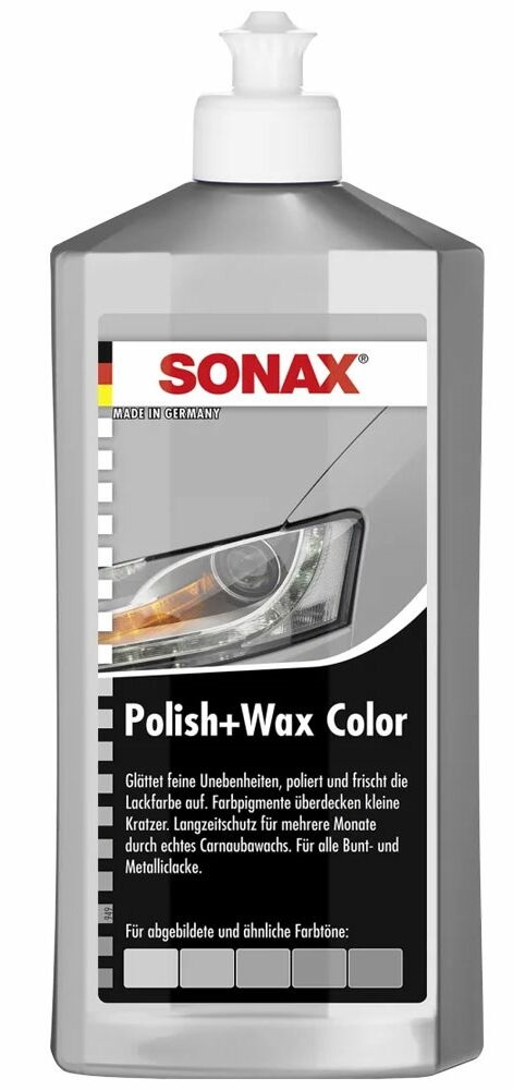 Lac pentru corp Sonax Polish & Wax Color Silver 250ml