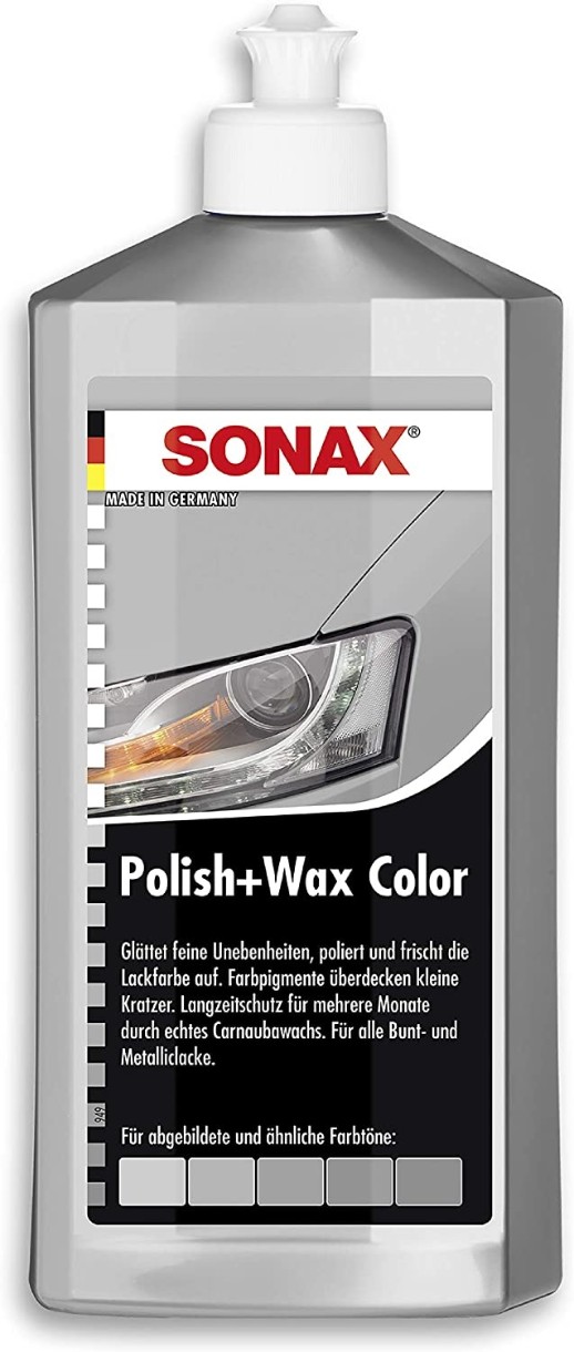 Полироль для кузова Sonax Polish & Wax Color Silver 500ml