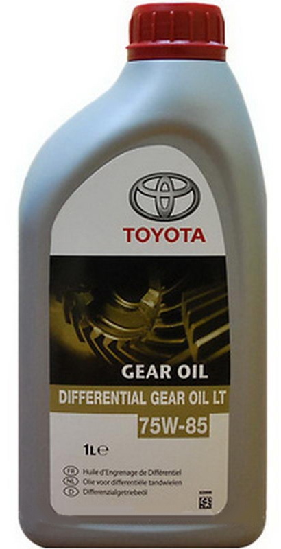 Трансмиссионное масло Toyota Differential Gear Oil LT GL-5 75W-85 1L