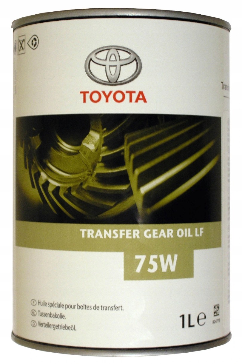 Трансмиссионное масло Toyota Transfer Gear Oil LF 75W 1L - купить по ...